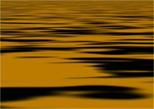 Abstrakt konst: Golden Sea - Konstnär: Bengt Grönkvist
