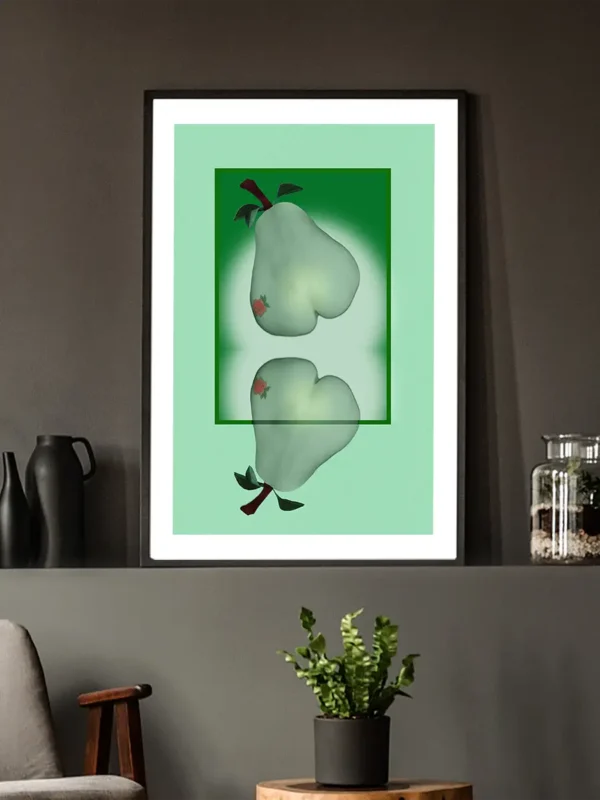 Out Of The Frame - Surrealistisk poster - Ramexempel