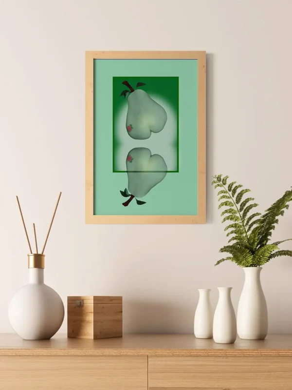 Out Of The Frame - Surrealistisk poster - Ramexempel