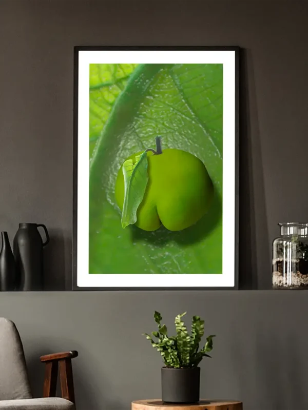 Sweet Leaf - Surrealistisk poster - Ramexempel