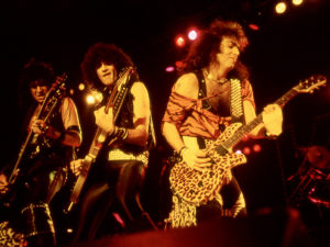 Kiss, Animalize Tour, Johanneshovs Isstadion, Stockholm 1984. Fotograf: Bengt Grönkvist.