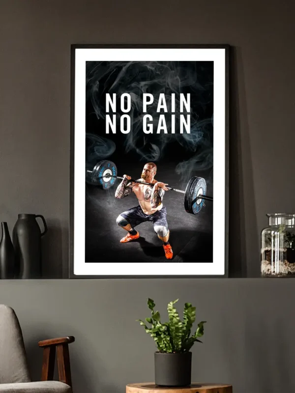 No Pain No Gain - Poster - Ramexempel