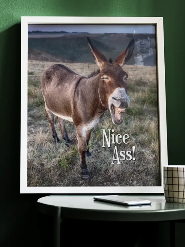 Nice Ass - Poster i stående format - Ramexempel