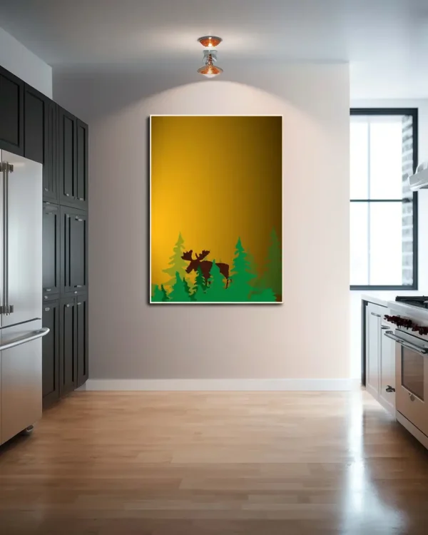 Äl(g)skog - Poster - Ramexempel