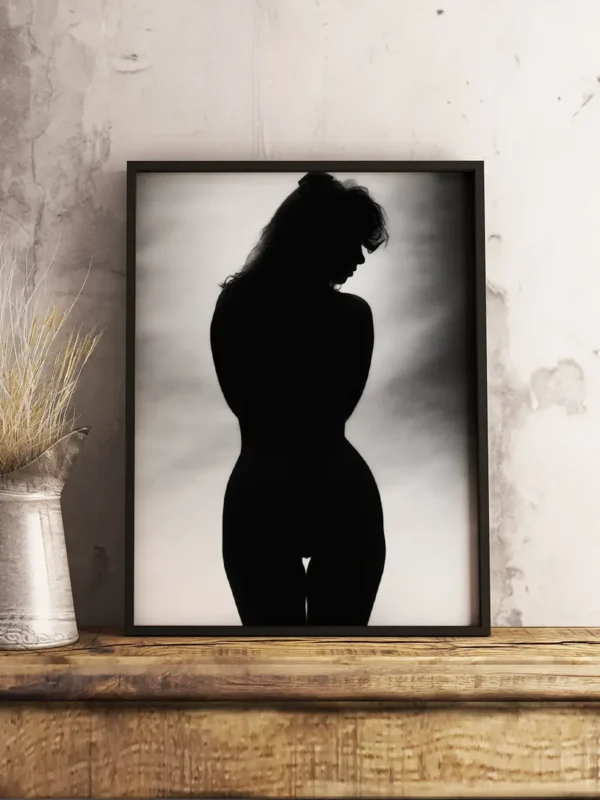 Silhouetto - Fine Art Nude - Poster - Ramexempel