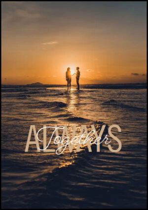 Always Together - Romantisk poster