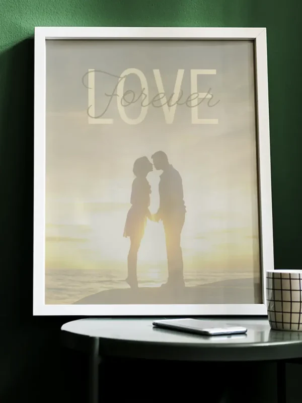 Love Forever - Poster - Ramexempel