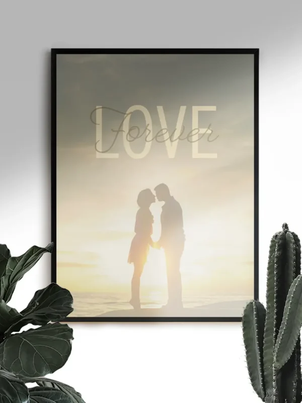 Love Forever - Poster - Ramexempel