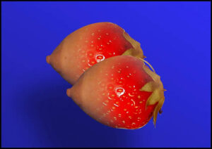 Strawberry Dreams - Svävande jordgubbar eller bröst - Poster
