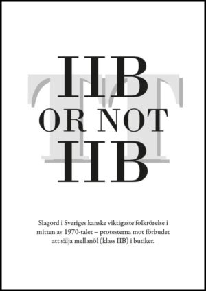 IIB or not IIB (TT) - Poster