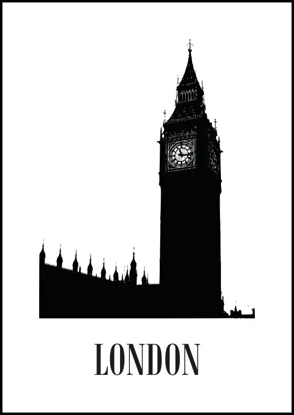 London - Big Ben - Poster