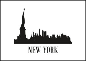 New York Skyline - Poster