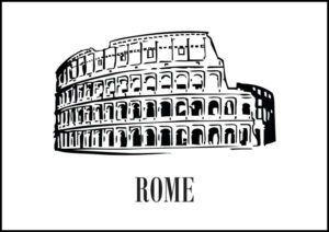 Rom - Colosseum - Poster