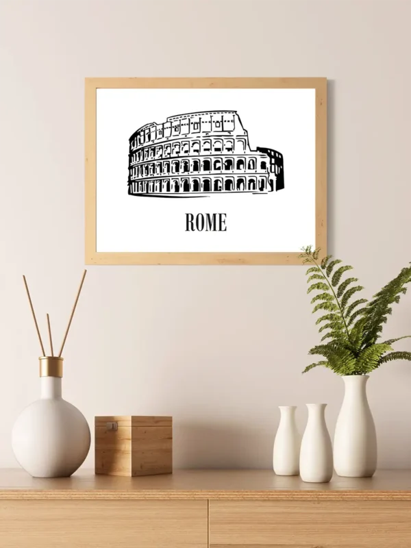 Rom - Colosseum - Poster - Ramexempel