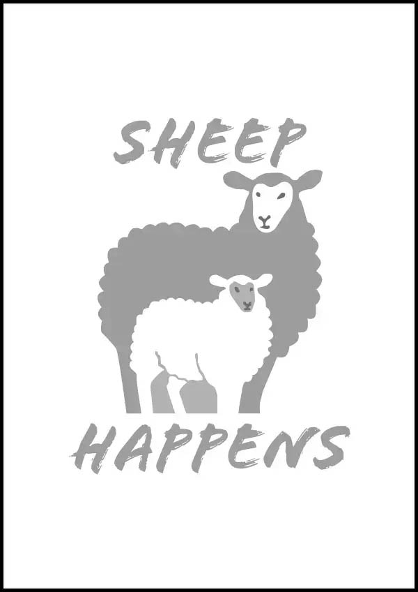 Sheep Happens - Poster
