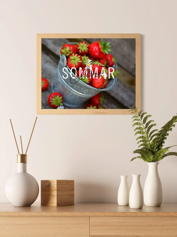 Sköna Sommar - Poster - Ramexempel
