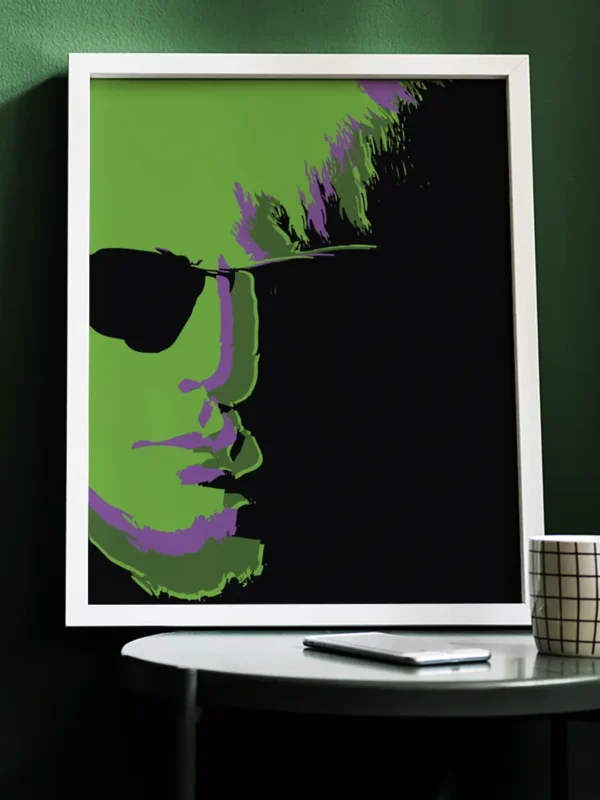 Popkonst: Andy Warhol - Poster - Ramexempel