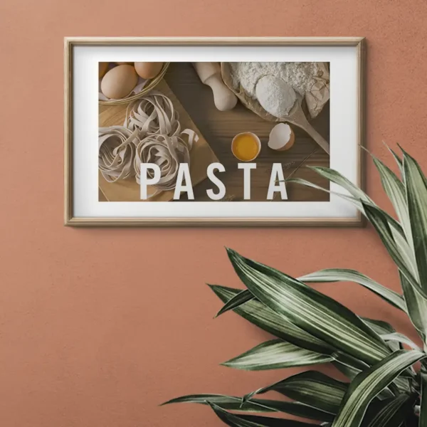 Pasta - Poster - Ramexempel