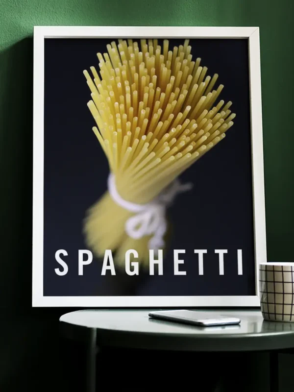 Spaghetti - Poster - Ramexempel