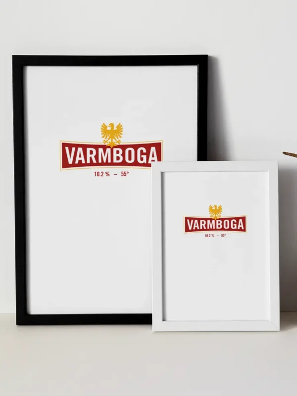 Varmboga - Poster - Ramexempel