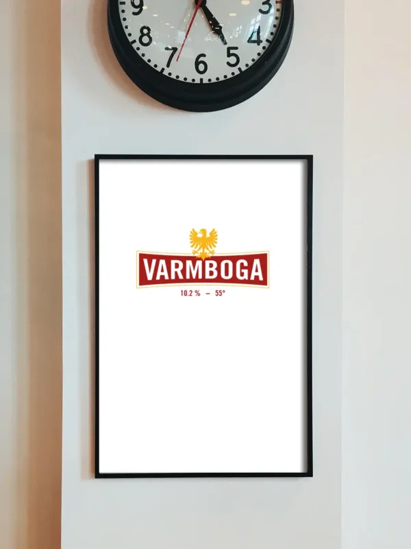 Varmboga - Poster - Ramexempel