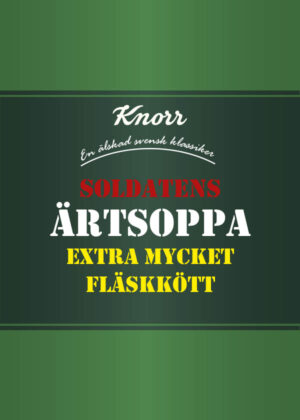 Soldatens Ärtsoppa - Knorr - Poster - Popkonst