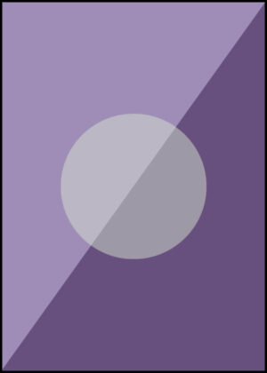 Geometriska former - Grafisk poster