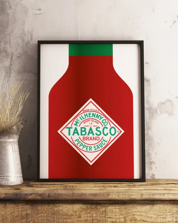 Tabasco - Popkonst - Poster - Ramexempel