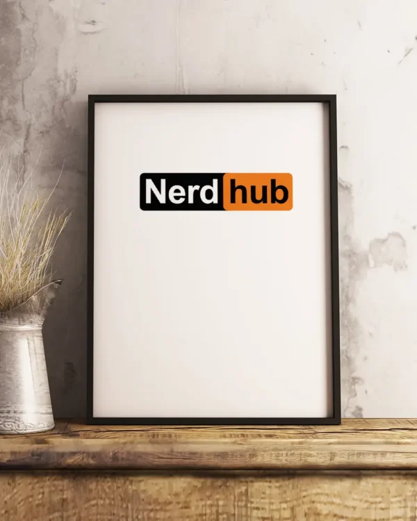 Nerd Hub - Poster - Ramexempel