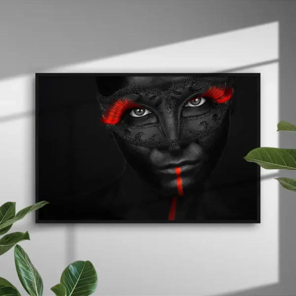 Dark Passion - Poster - Ett vackert fotografi av Petko Petkov - Ramexempel