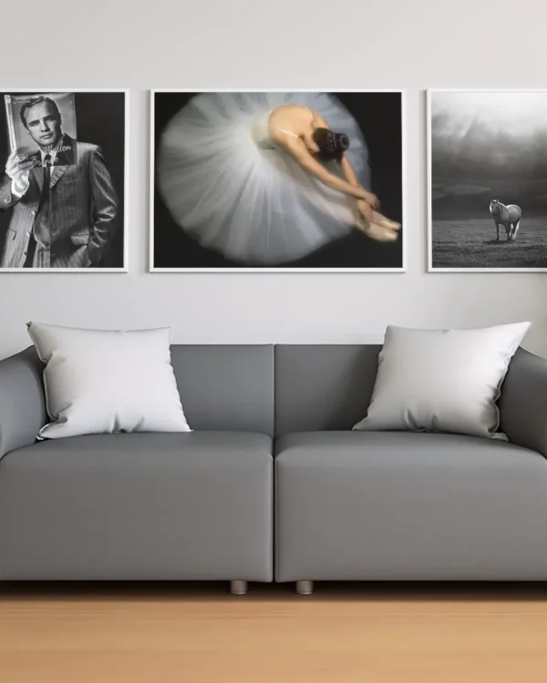 Elegance - Poster - Ett drömlikt fotografi i färg - Ramexempel