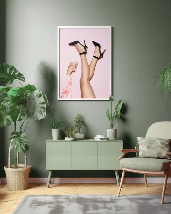 Cheers Peaches - Poster - Fotografi - Ramexempel