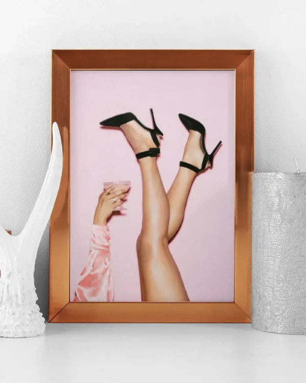 Cheers Peaches - Poster - Fotografi - Ramexempel