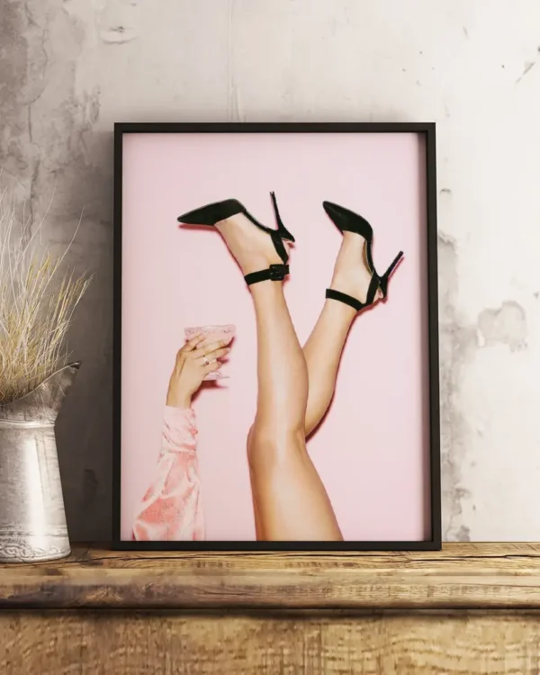 Cheers Peaches - Poster - Fotografi - Ramexempel