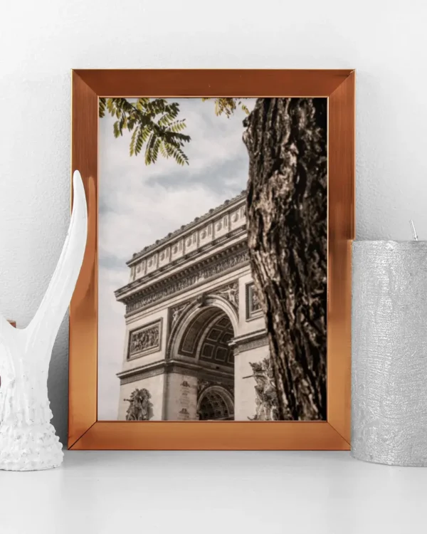 Arc De Triomphe Paris - Poster - Fotografi - Ramexempel