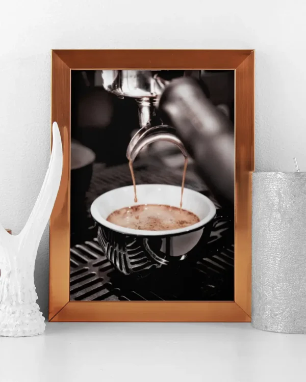 Coffee 005 - Poster - Fotografi - Ramexempel