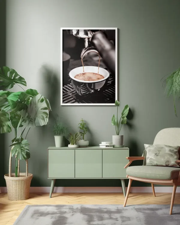 Coffee 005 - Poster - Fotografi - Ramexempel