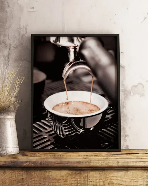 Coffee 005 - Poster - Fotografi - Ramexempel