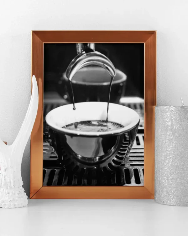 Coffee 004 - Poster - Fotografi - Ramexempel