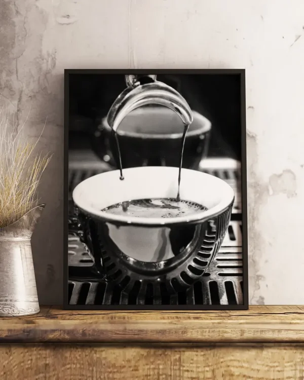 Coffee 004 - Poster - Fotografi - Ramexempel