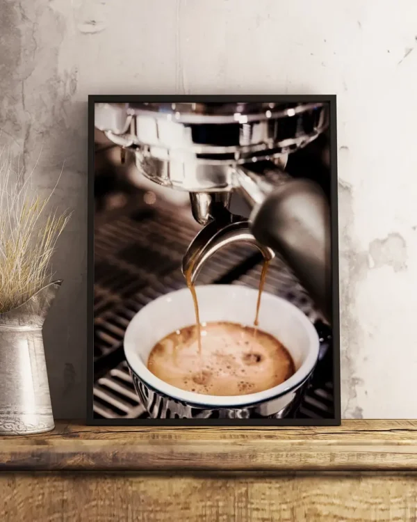 Coffee 002 - Poster - Fotografi - Ramexempel