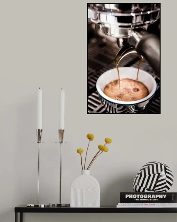 Coffee 002 - Poster - Fotografi - Ramexempel