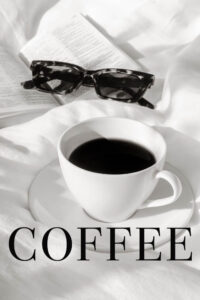 Coffee In Bed - Poster - Fotografi