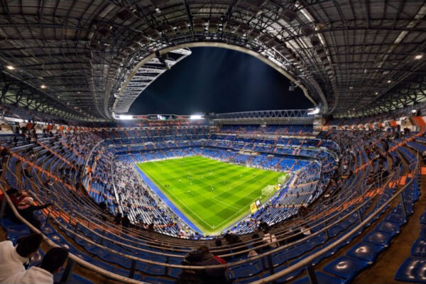 Santiago Bernabéu i Madrid - Poster - Fotografi