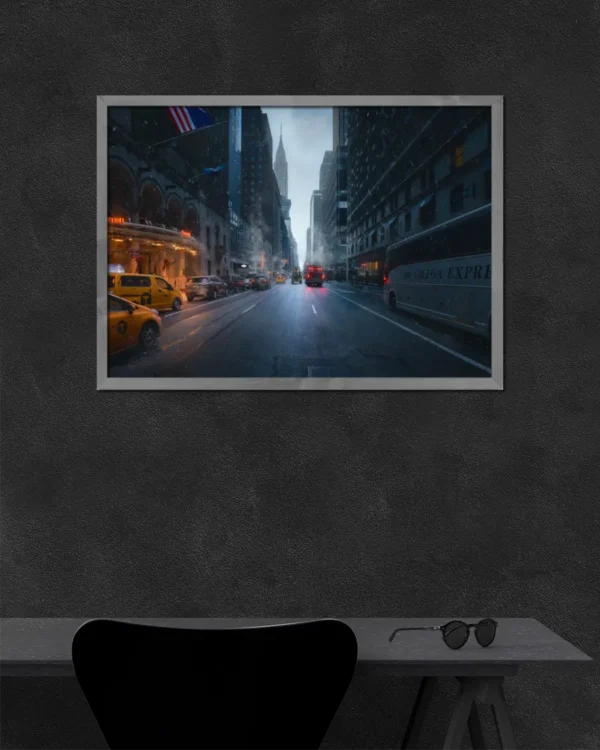 Good Morning NY - Poster - Fotografi - Ramexempel