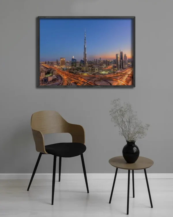 The Amazing Burj Khalifah - Poster - Fotografi - Ramexempel