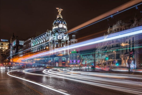 Madrid Traffic - Poster - Fotografi