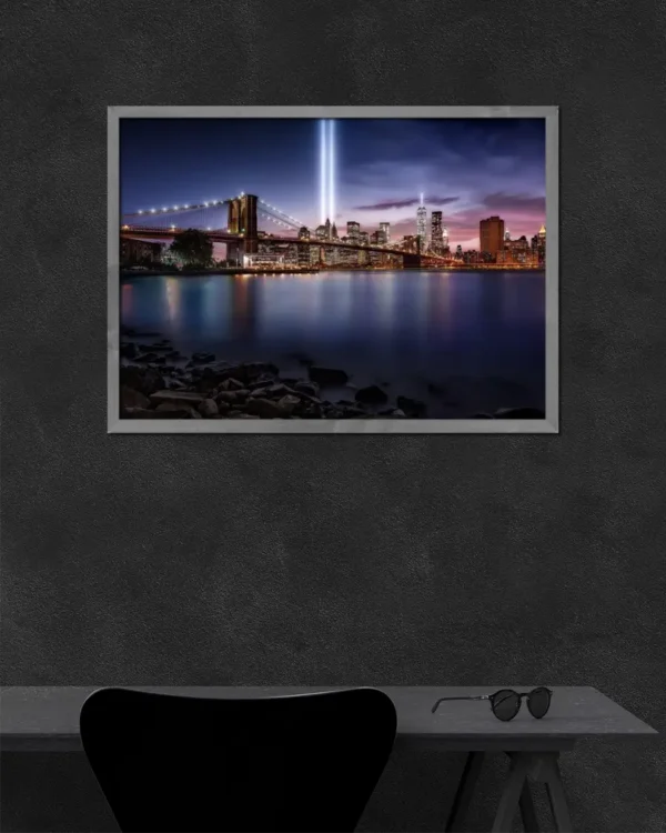 Unforgettable 9-11-2 - Poster - Fotografi - Ramexempel