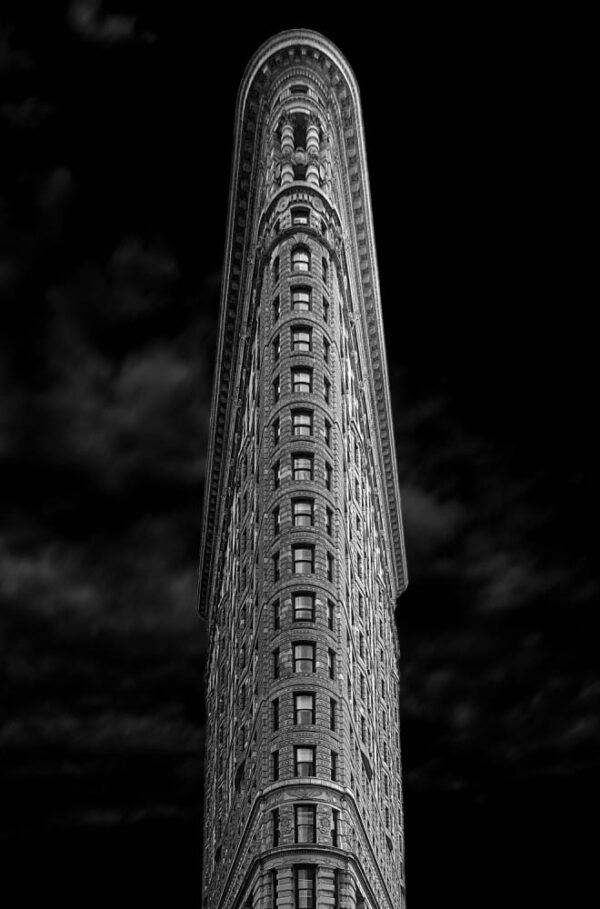 Flatiron Building - Poster - Svartvitt fotografi