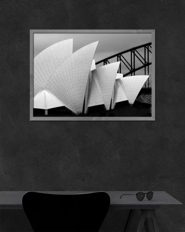 Opera House Sydney - Poster - Fotografi - Ramexempel